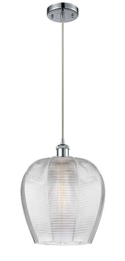 Ballston Mini Pendant Antique Brass Finish