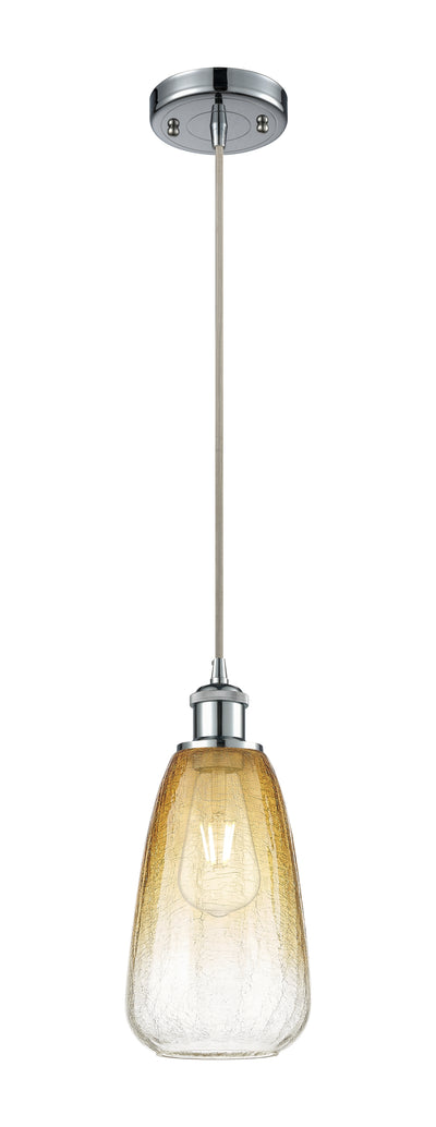 Ballston Mini Pendant Antique Brass 6 Inch
