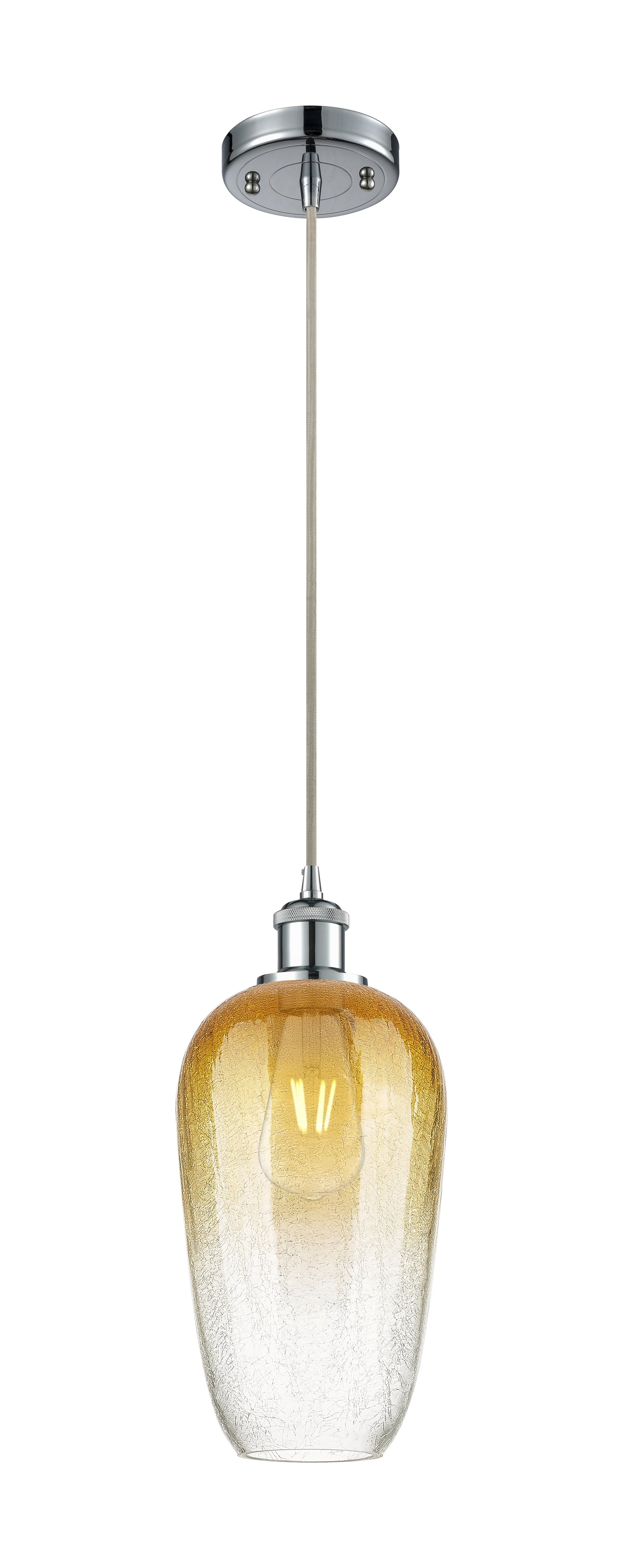 Ballston Mini Pendant Antique Brass 7 Inch