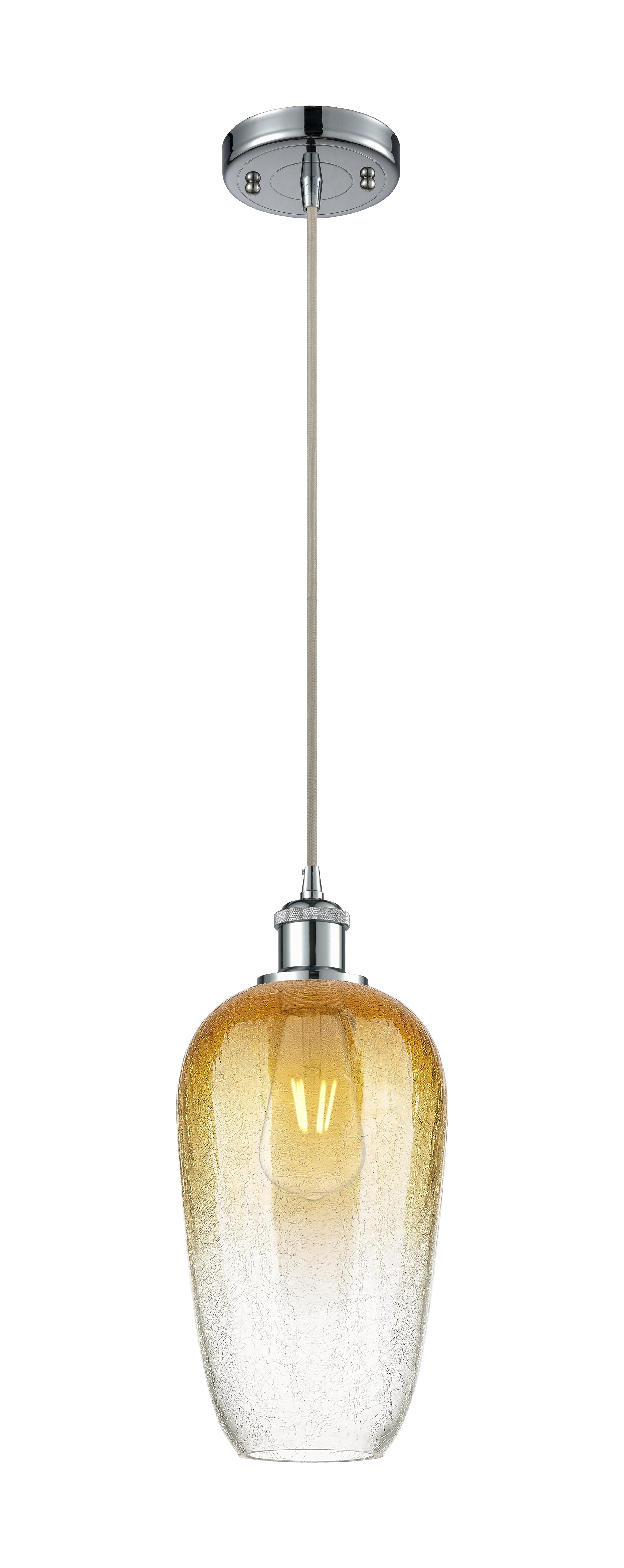 Ballston Mini Pendant Antique Brass 7 Inch