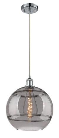 Ballston Mini Pendant Antique Brass Glass