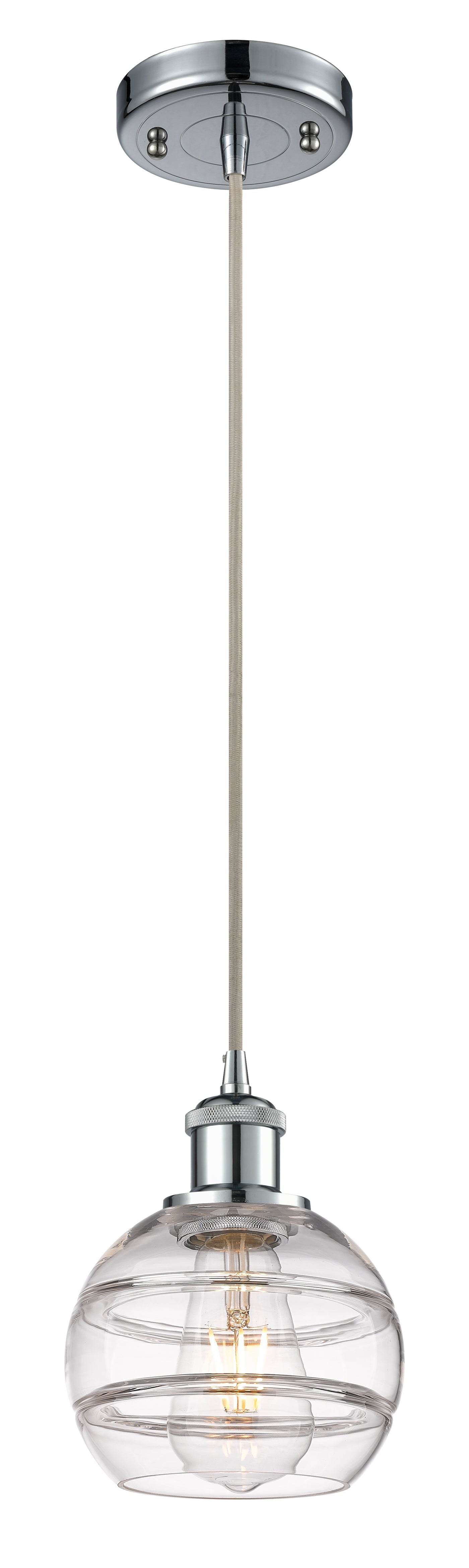 Ballston Mini Pendant Antique Brass Finish