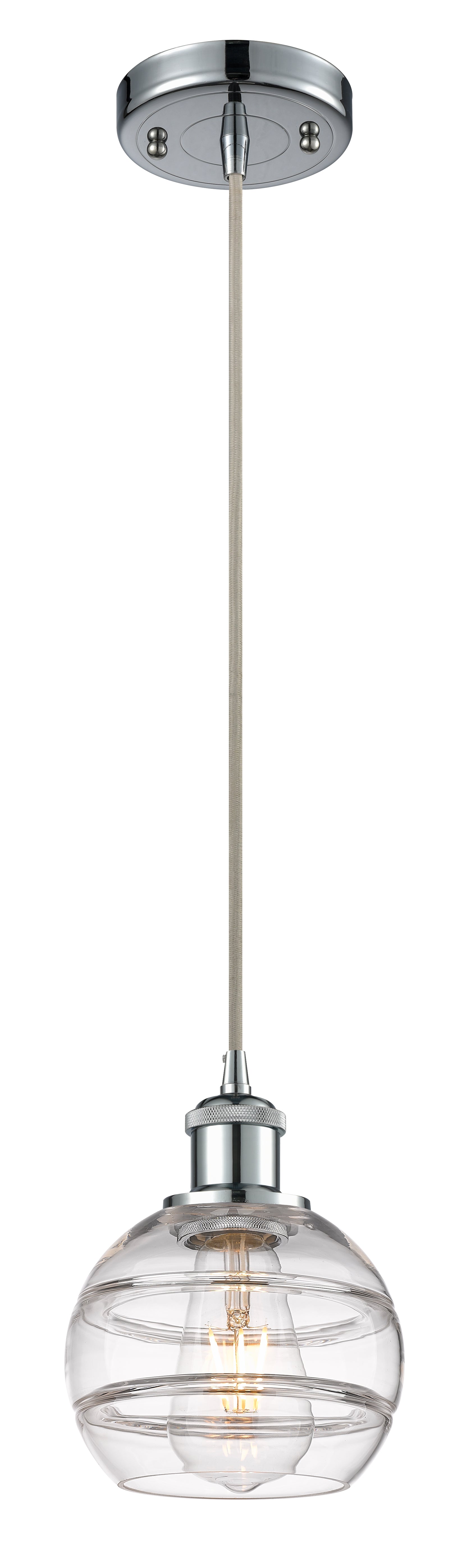 Ballston Mini Pendant Antique Brass Finish