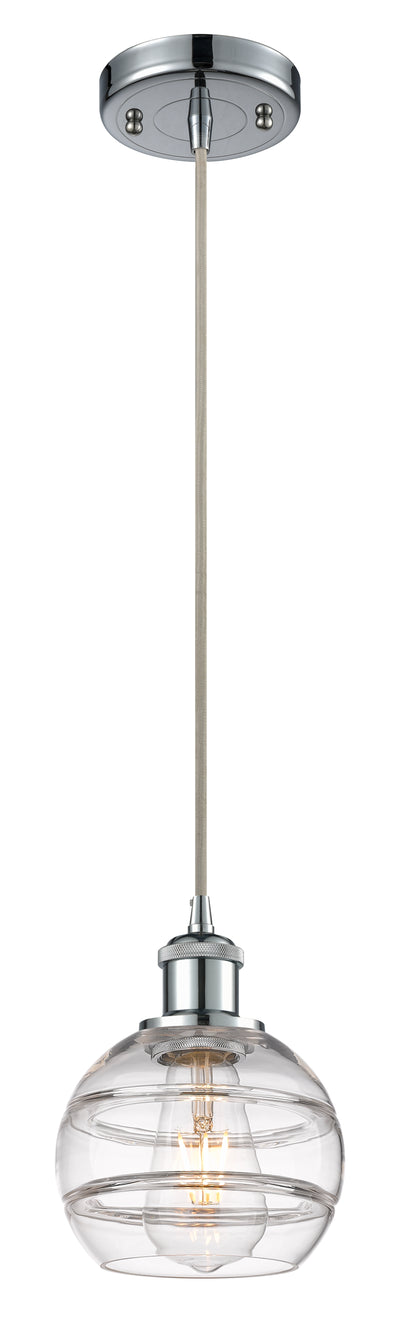Ballston Mini Pendant Antique Brass Finish