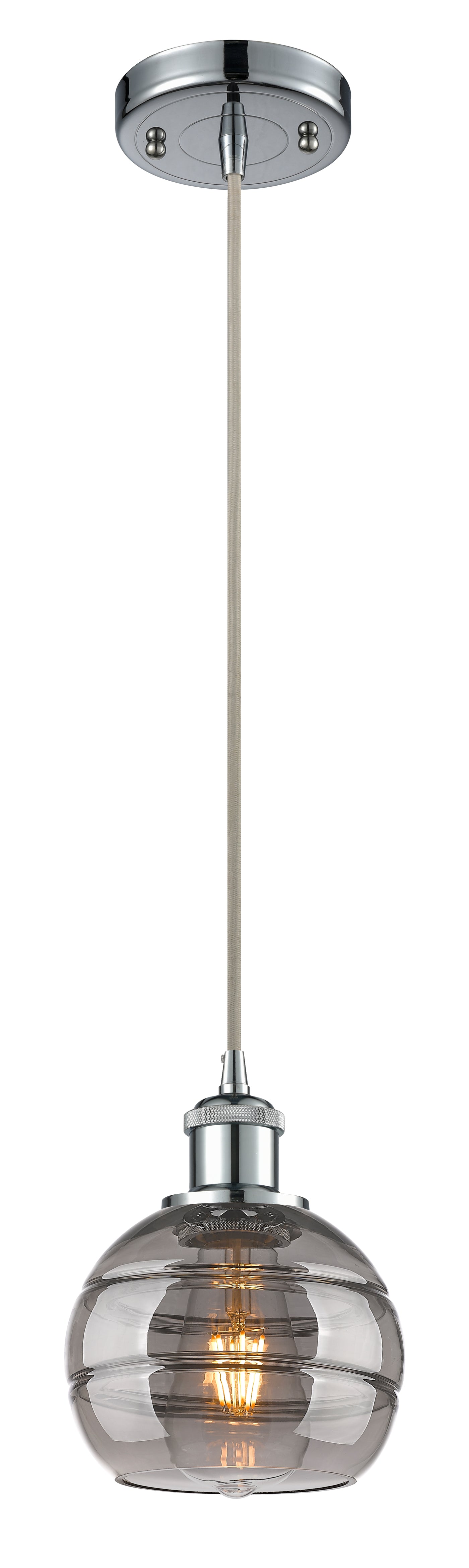 Ballston Mini Pendant Antique Brass Finish