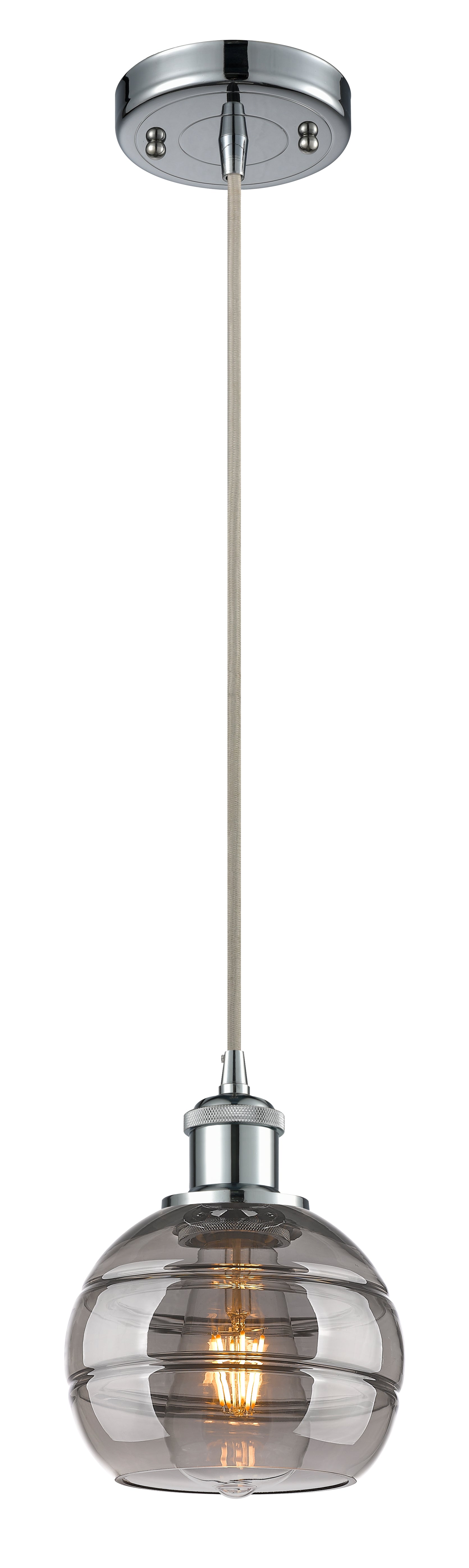 Ballston Mini Pendant Antique Brass Finish