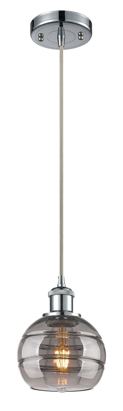 Ballston Mini Pendant Antique Brass Finish