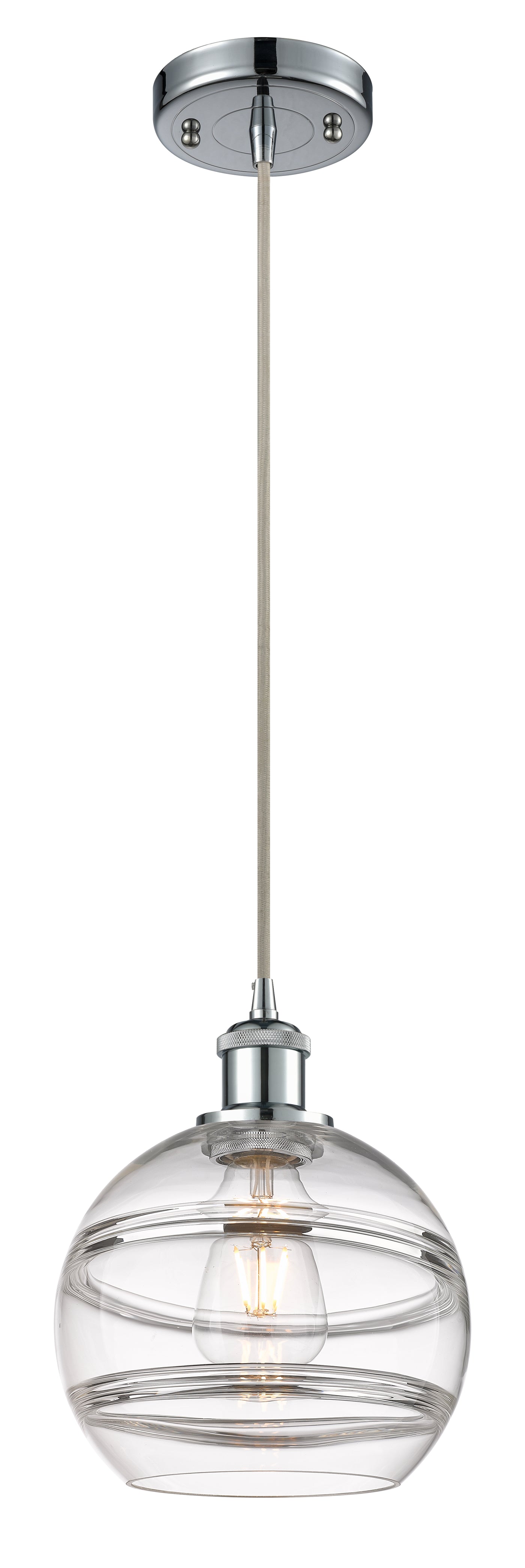 Ballston Mini Pendant Antique Brass Finish