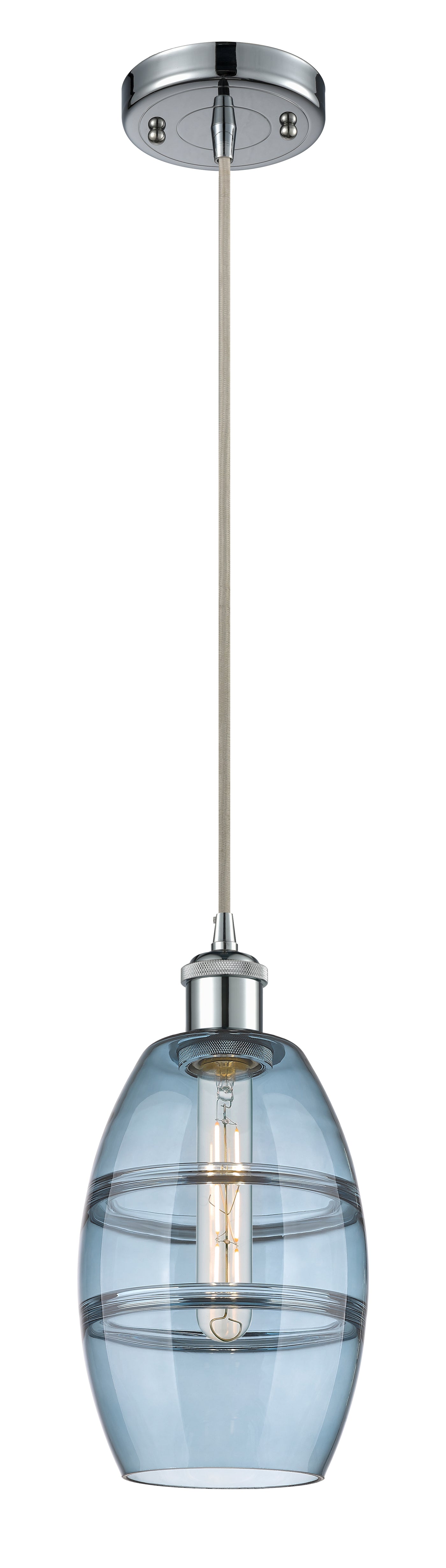Ballston Mini Pendant Antique Brass Finish