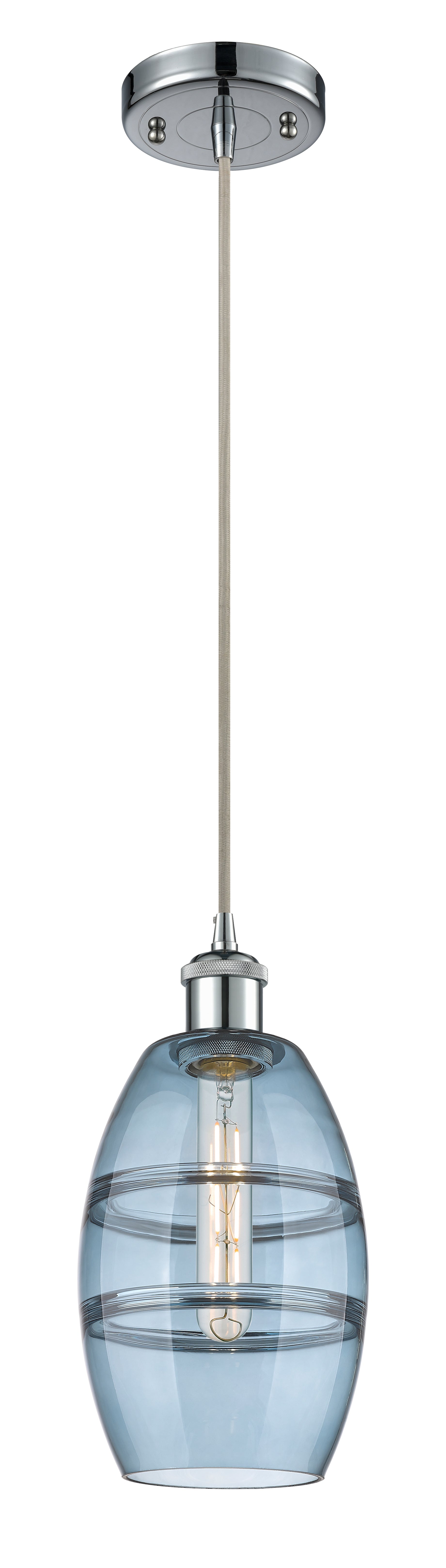 Ballston Mini Pendant Antique Brass Finish