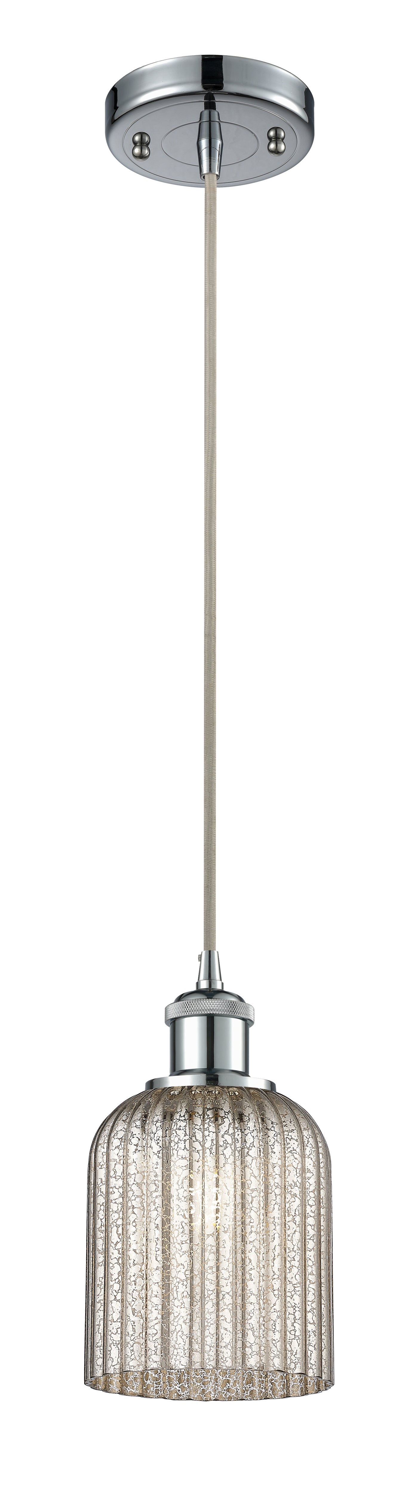 Ballston Mini Pendant Antique Brass Finish