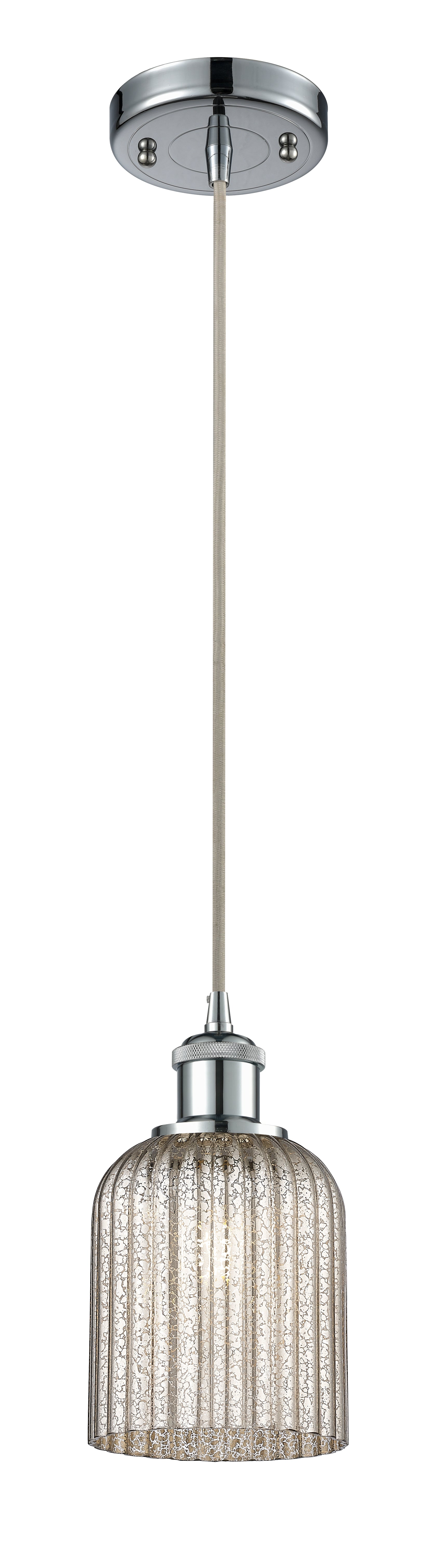 Ballston Mini Pendant Antique Brass Finish