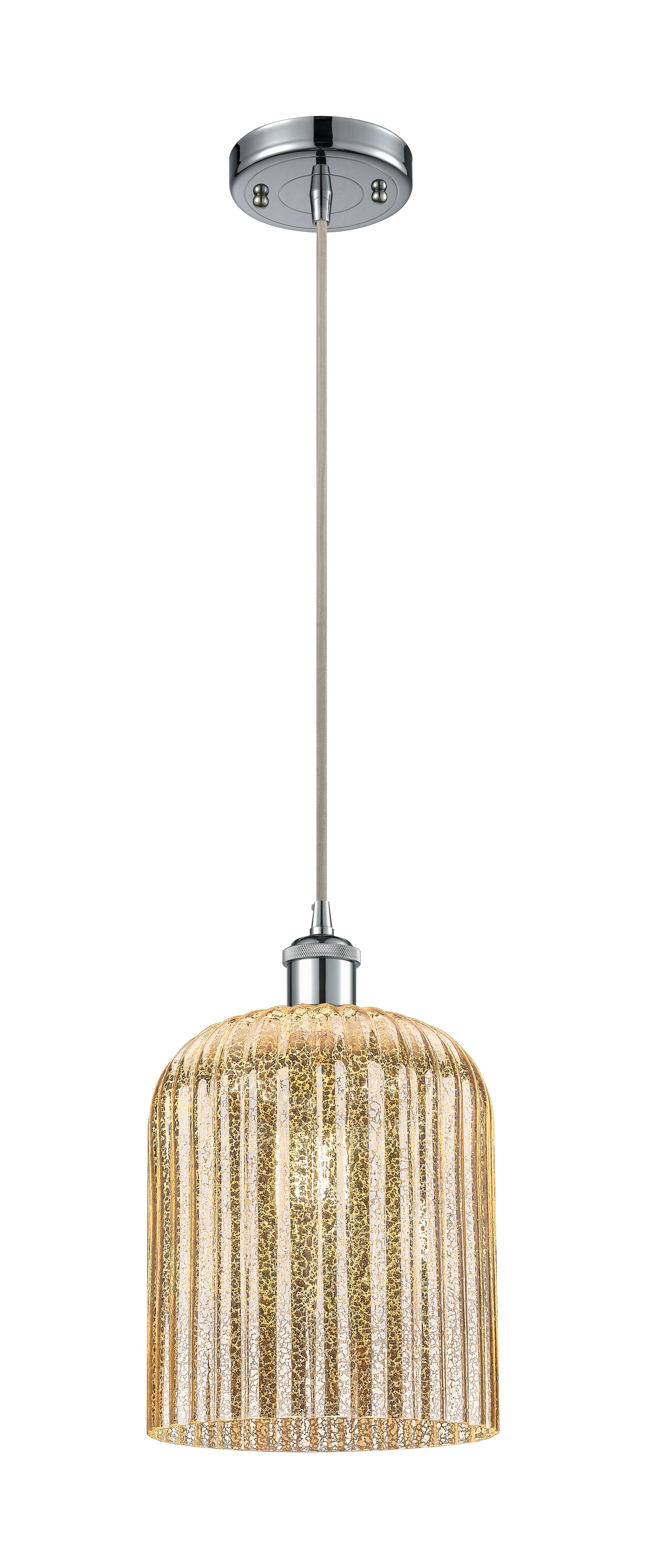 Ballston Mini Pendant Antique Brass 5 Inch