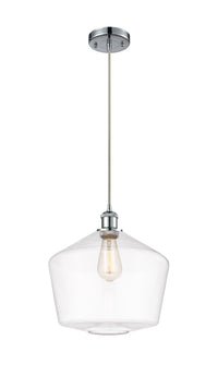 Ballston Mini Pendant Antique Brass 12 Inch