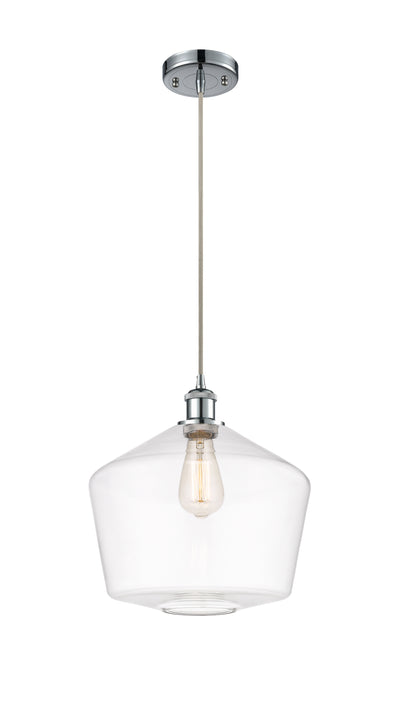 Ballston Mini Pendant Antique Brass 12 Inch