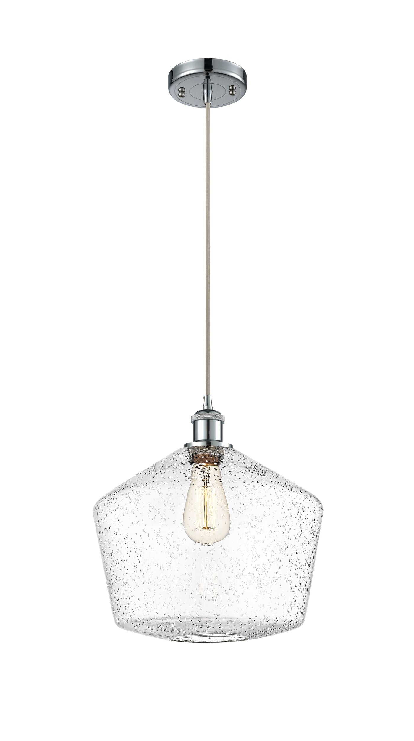 Ballston Mini Pendant Antique Brass 12 Inch