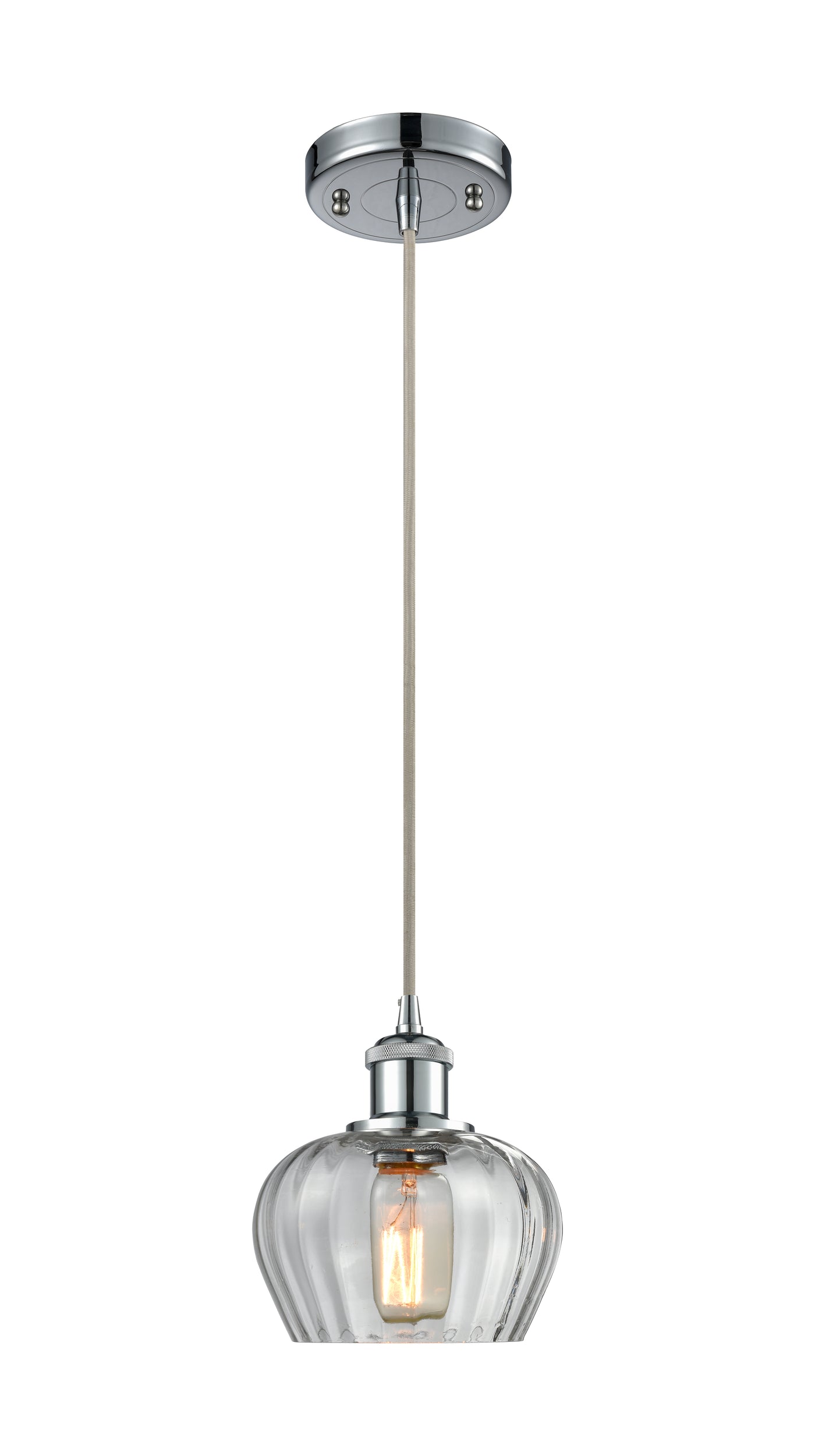 Ballston Mini Pendant Antique Brass Finish