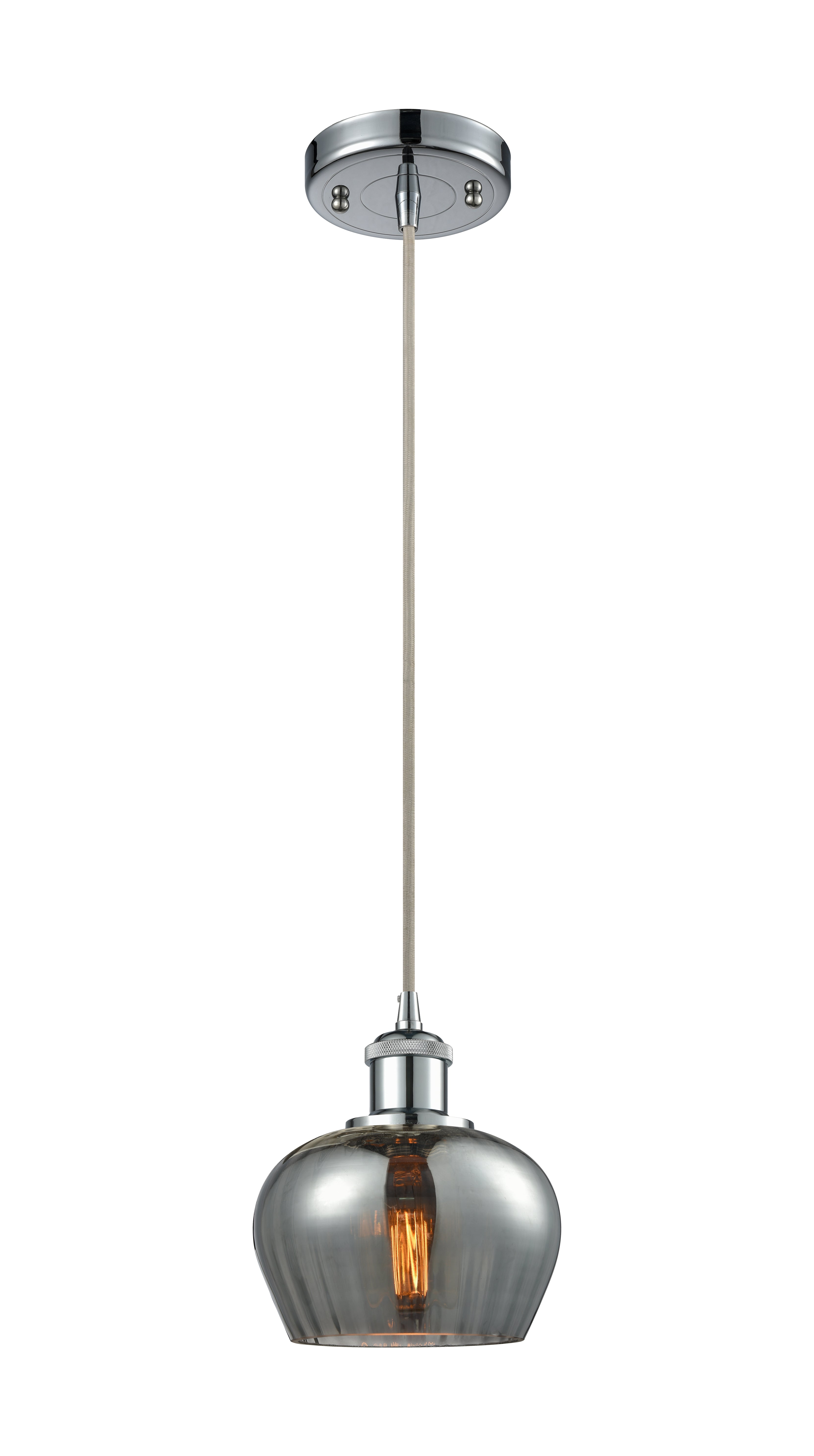 Ballston Mini Pendant Antique Brass Finish