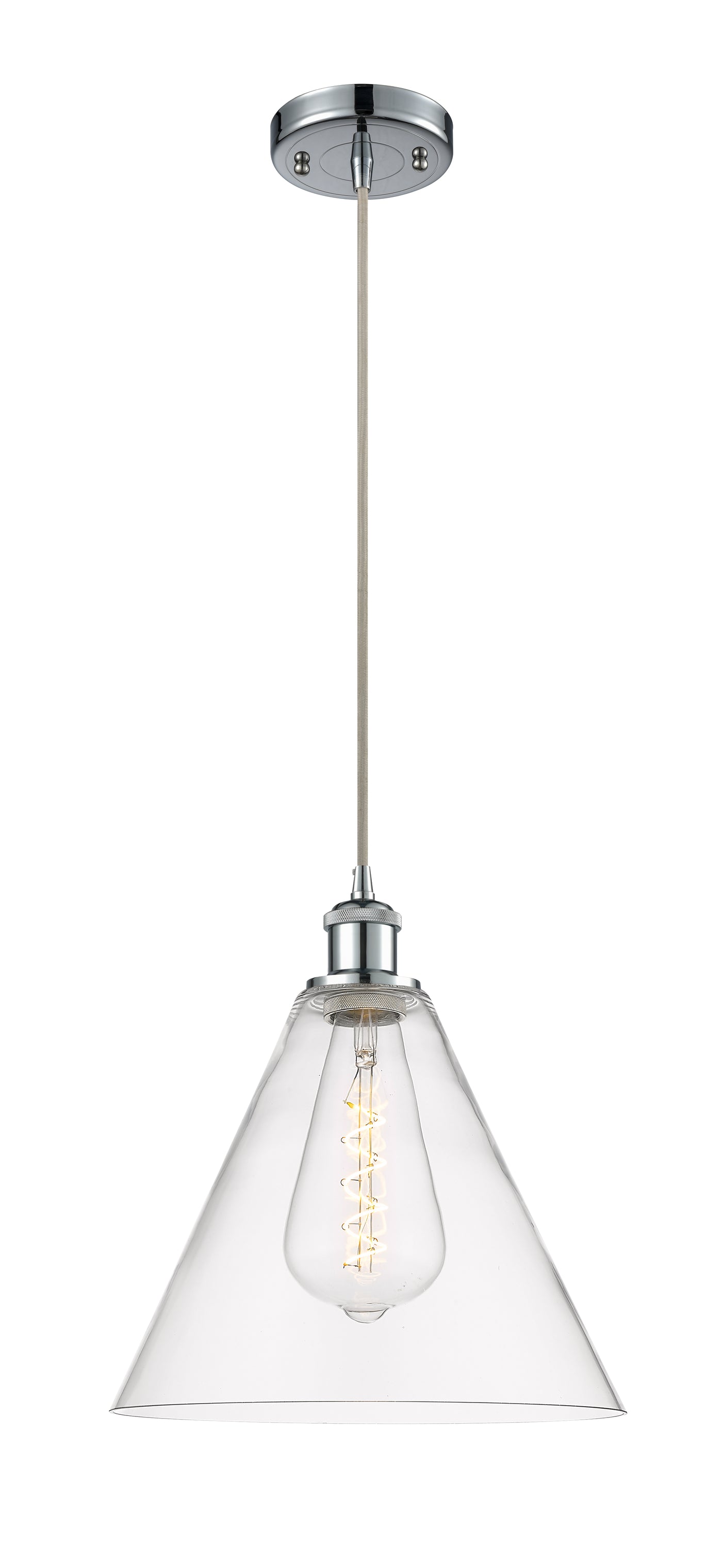 Ballston Mini Pendant Antique Brass Finish