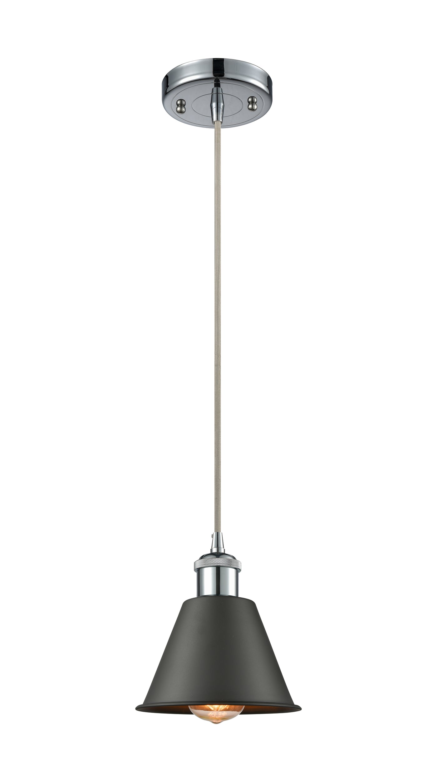 Ballston Mini Pendant Antique Brass Cast