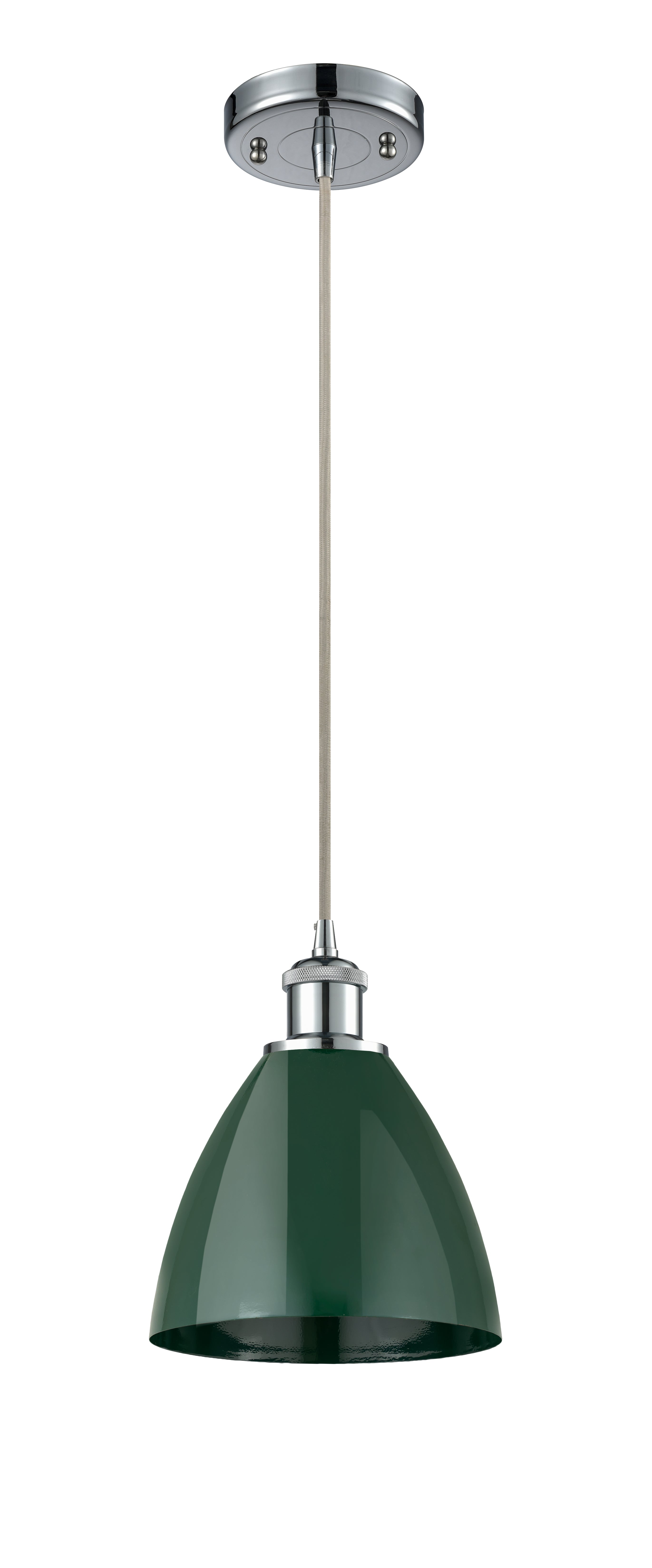 Ballston Mini Pendant Antique Brass Finish