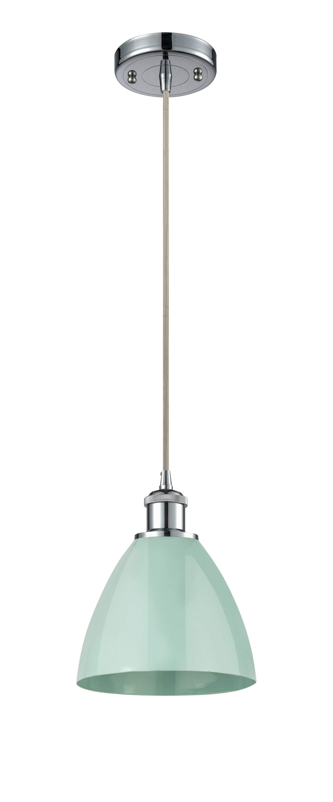 Ballston Mini Pendant Antique Brass Finish
