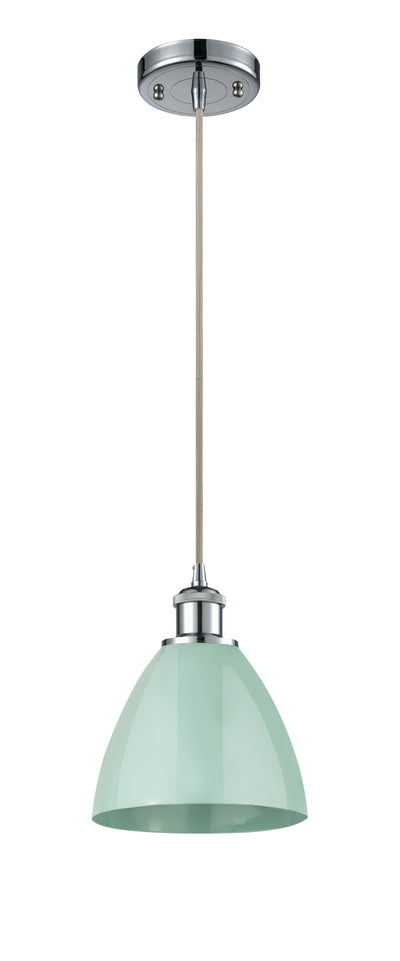 Ballston Mini Pendant Antique Brass Finish
