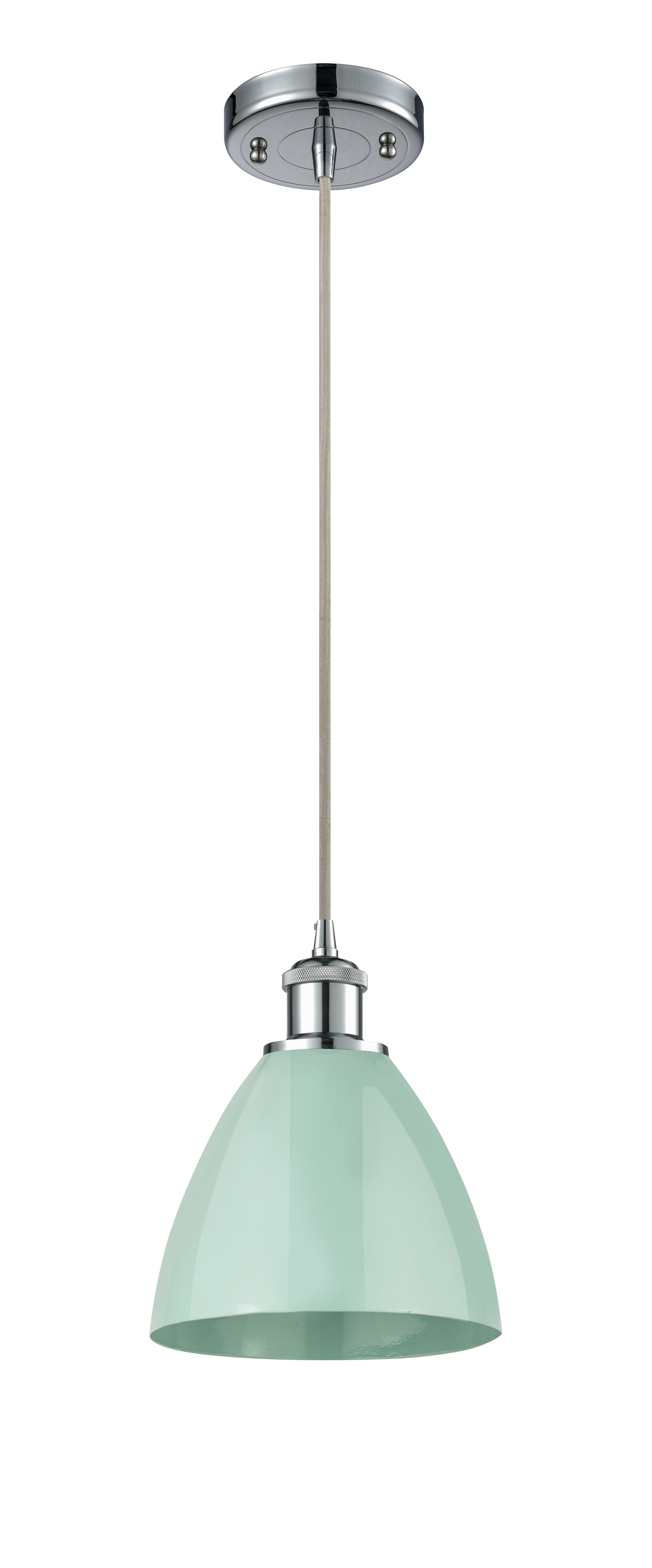 Ballston Mini Pendant Cast Brass Antique