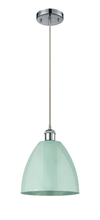 Ballston Mini Pendant Antique Brass Finish