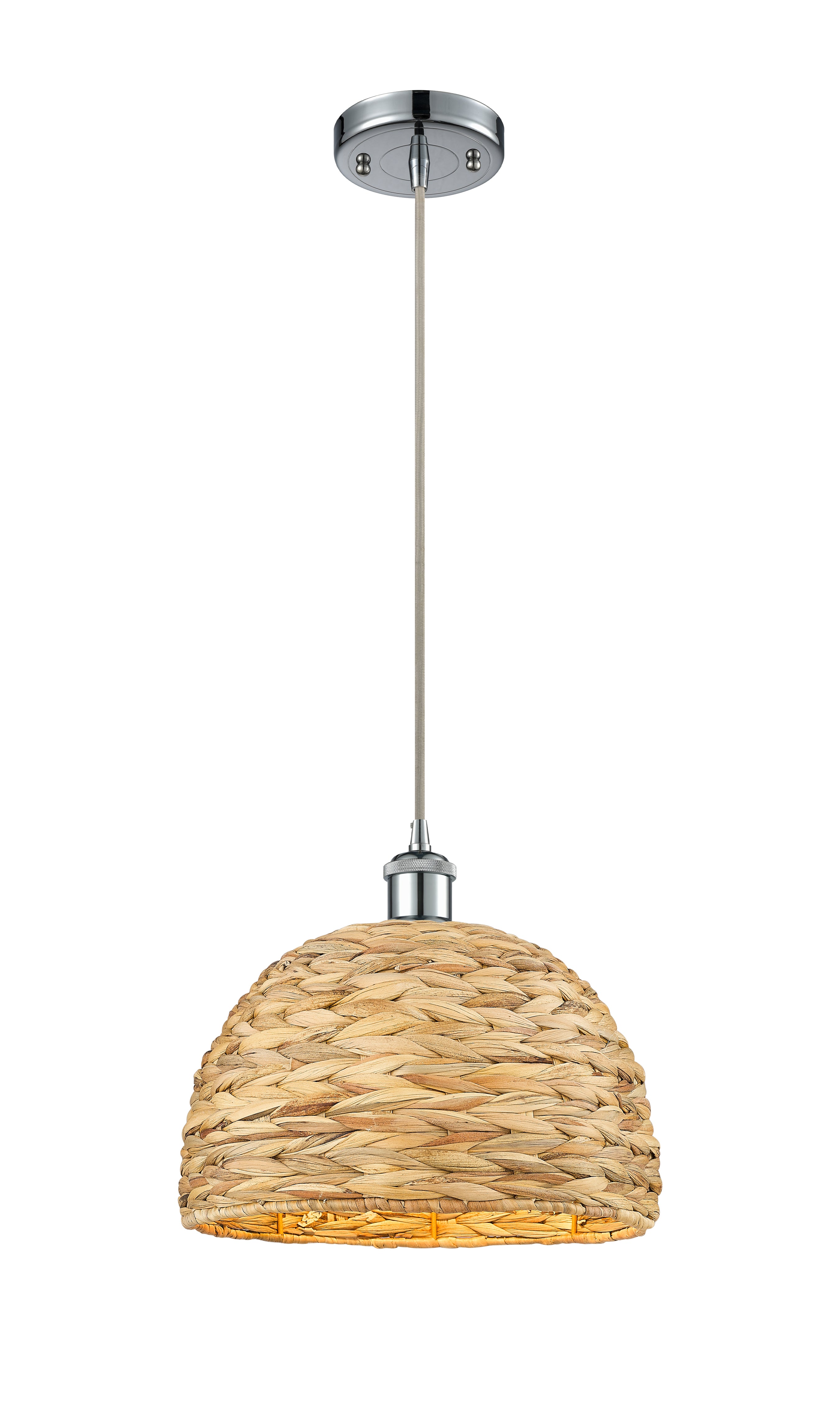 Ballston Mini Pendant Antique Brass 12 Inch