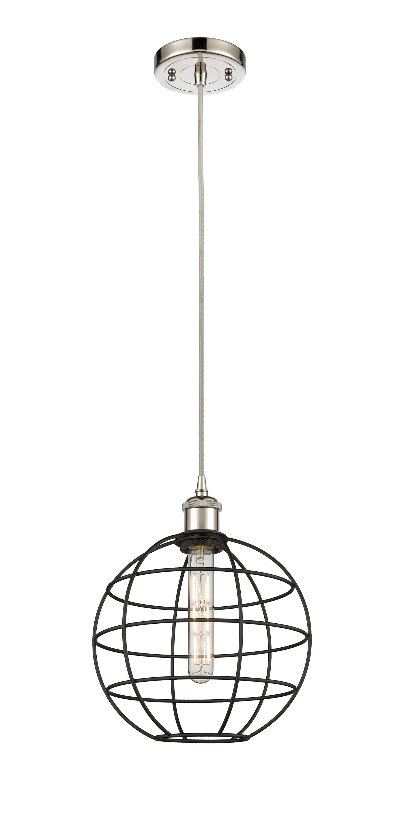 Ballston Mini Pendant Antique Brass 10 Inch