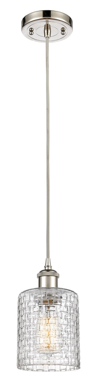 Ballston Mini Pendant 5 Inch Antique Brass