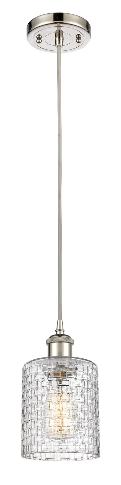 Ballston Mini Pendant 5 Inch Antique Brass