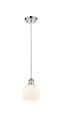 Ballston Mini Pendant Antique Brass Finish