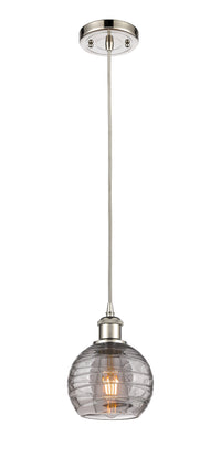 Ballston Mini Pendant Antique Brass Finish