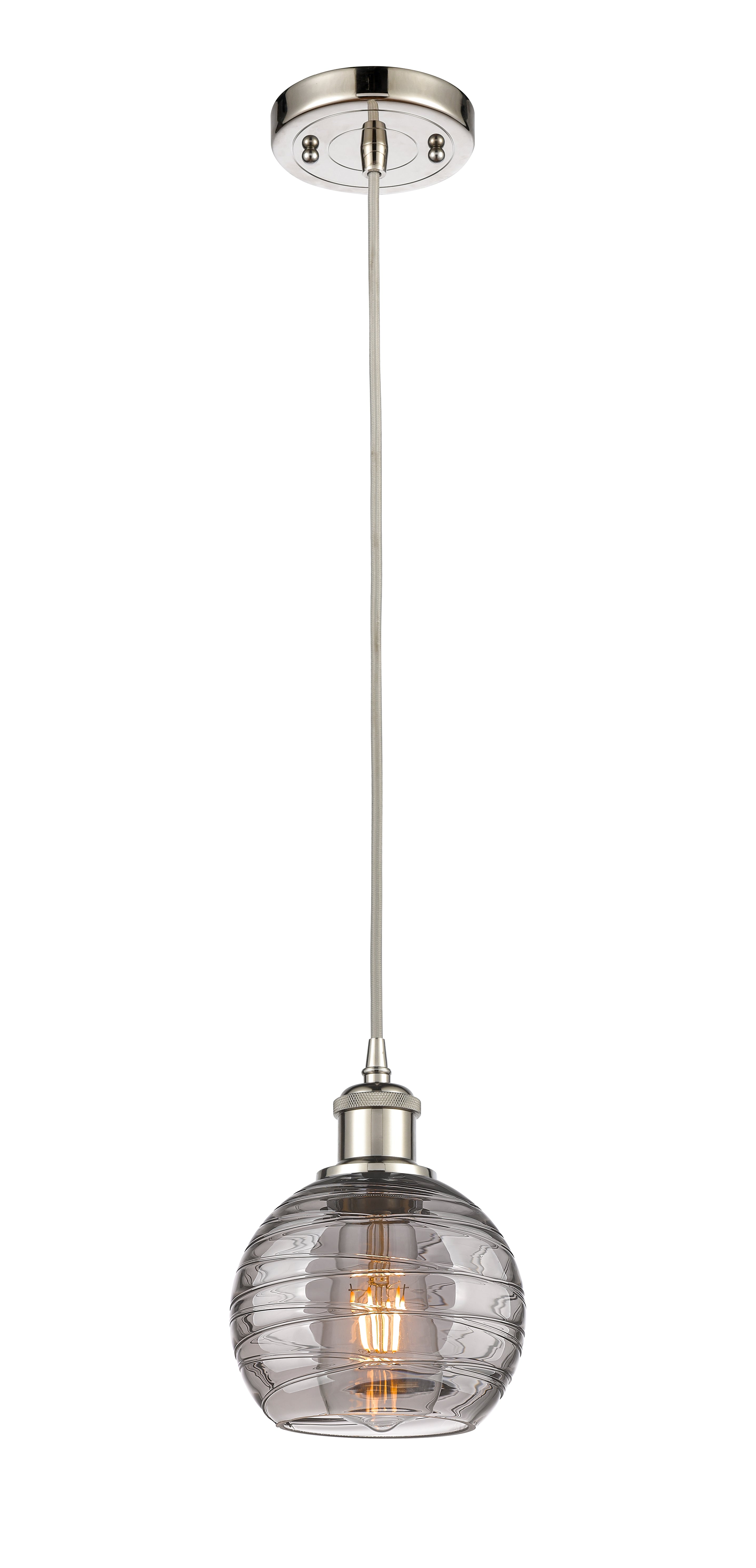 Ballston Mini Pendant Antique Brass Finish
