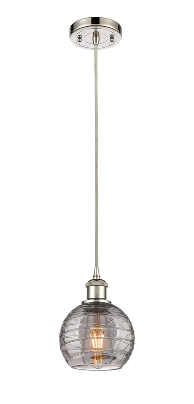 Ballston Mini Pendant Antique Brass Finish