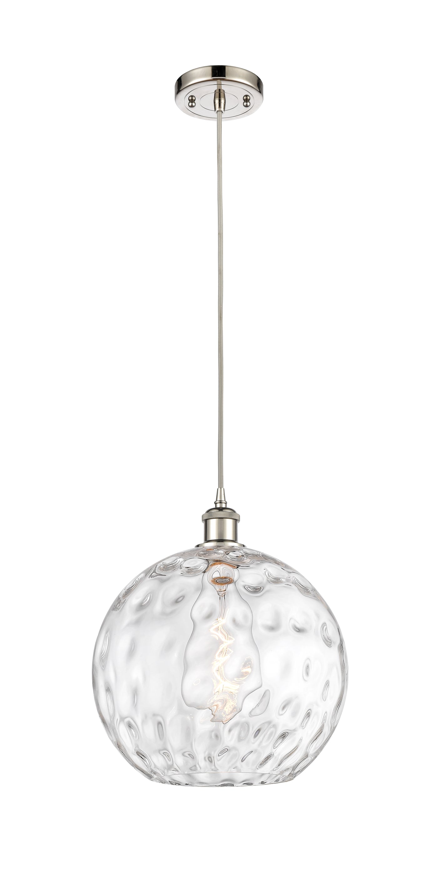 Ballston Mini Pendant Antique Brass 12 Inch