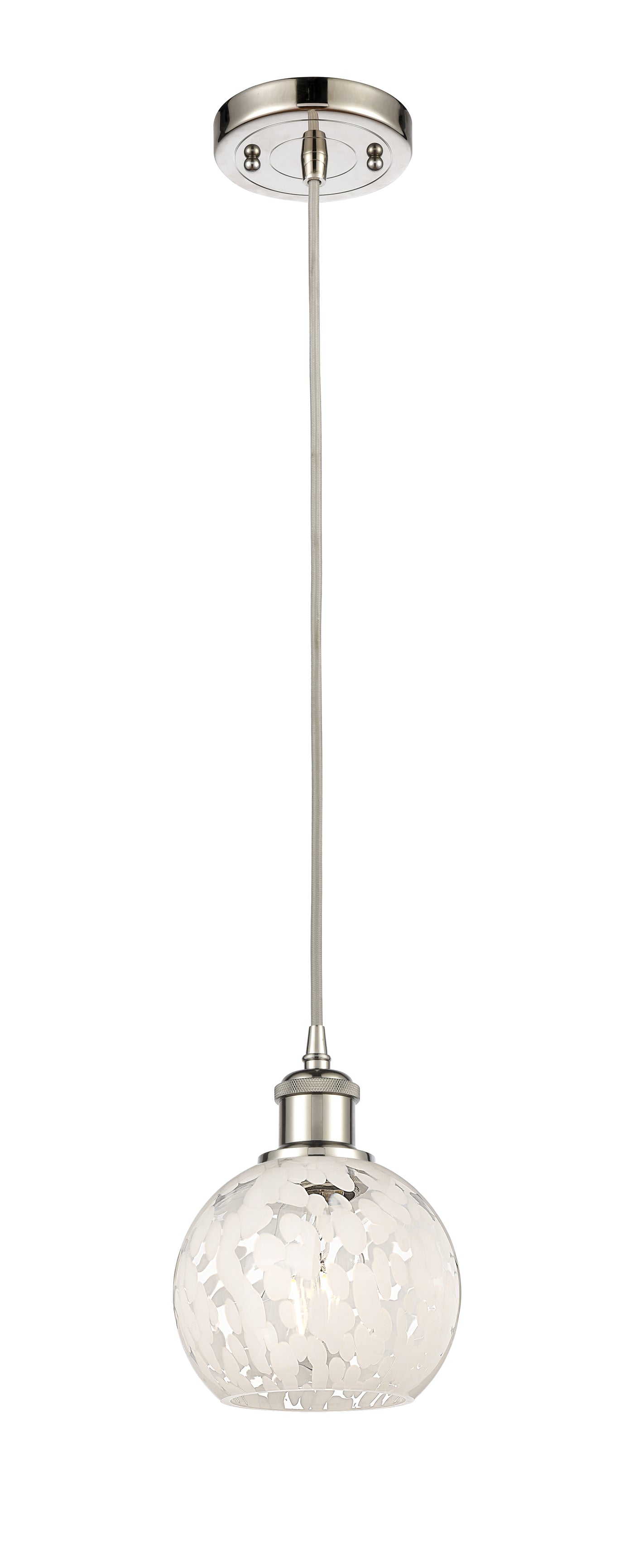 Ballston Mini Pendant Antique Brass 8 Inch