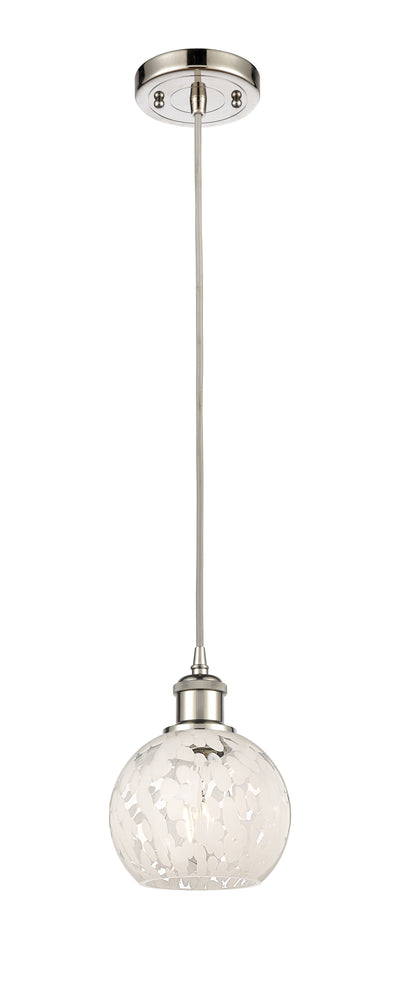 Ballston Mini Pendant Antique Brass 8 Inch