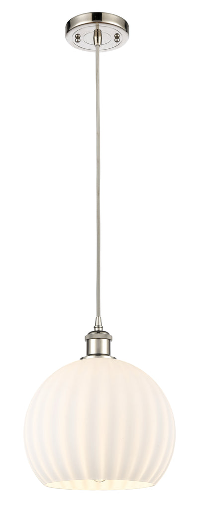 Ballston Mini Pendant Antique Brass 10 Inch