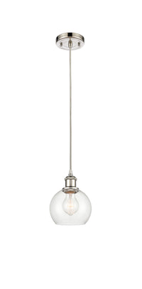 Ballston Mini Pendant Antique Brass Finish