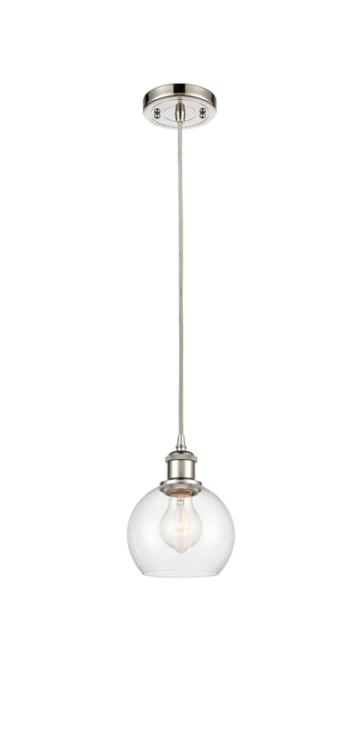 Ballston Mini Pendant Antique Brass Finish