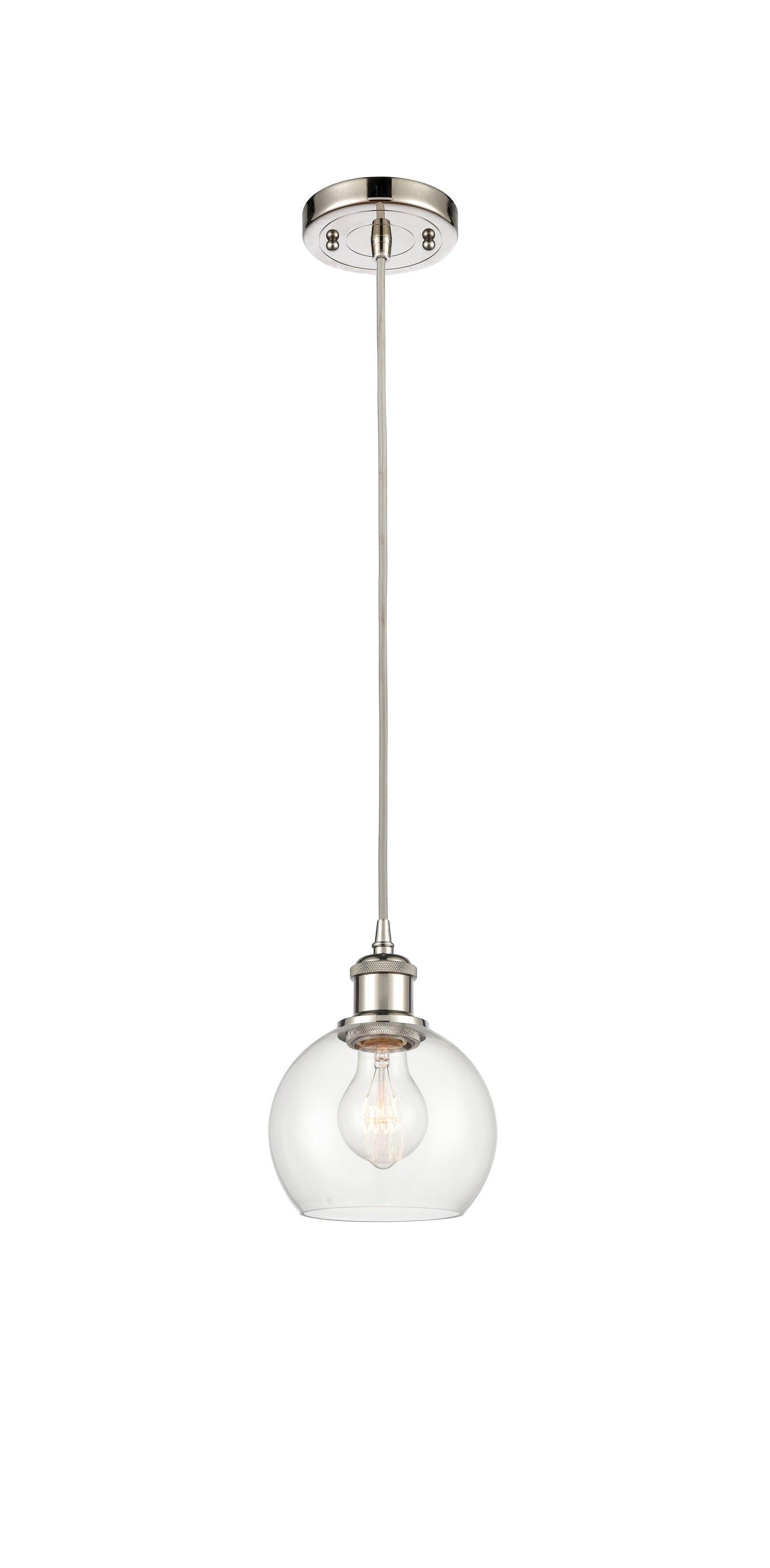 Ballston Mini Pendant Antique Brass Finish