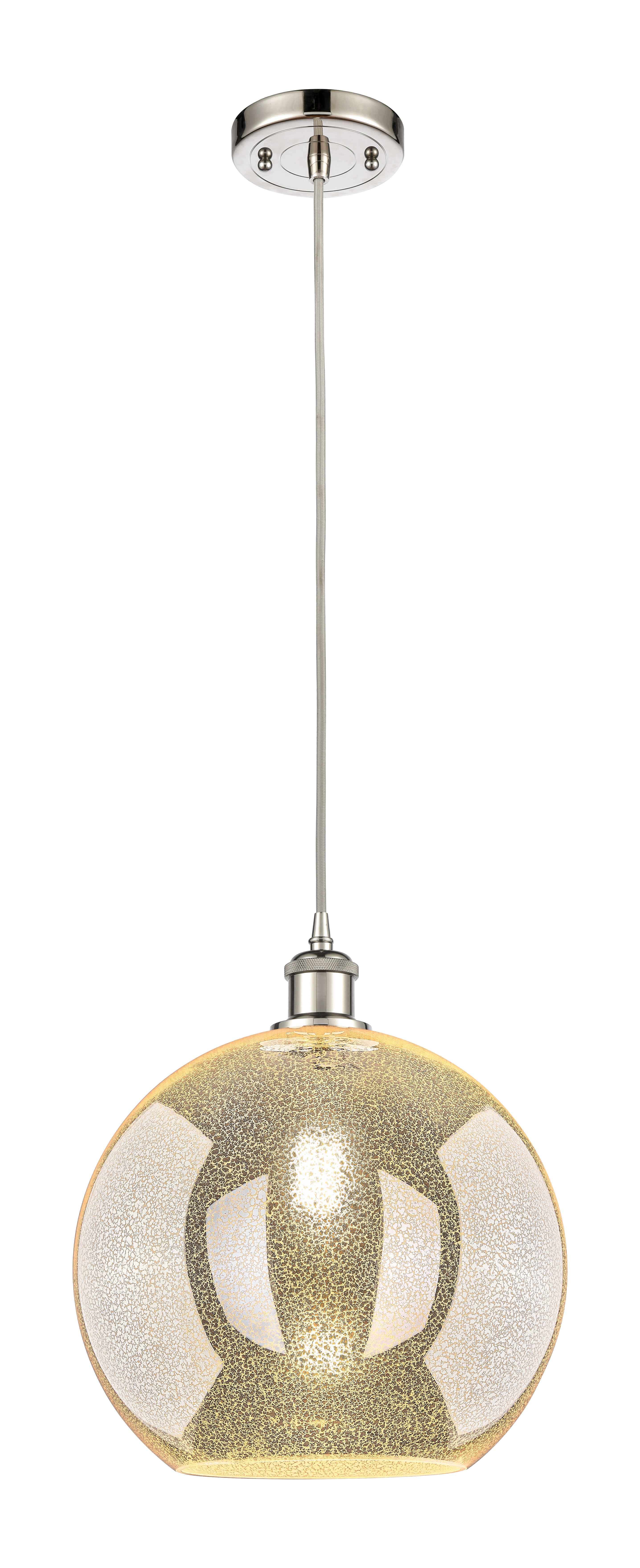 Ballston Mini Pendant Antique Brass Finish