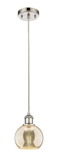 Ballston Mini Pendant Antique Brass Finish