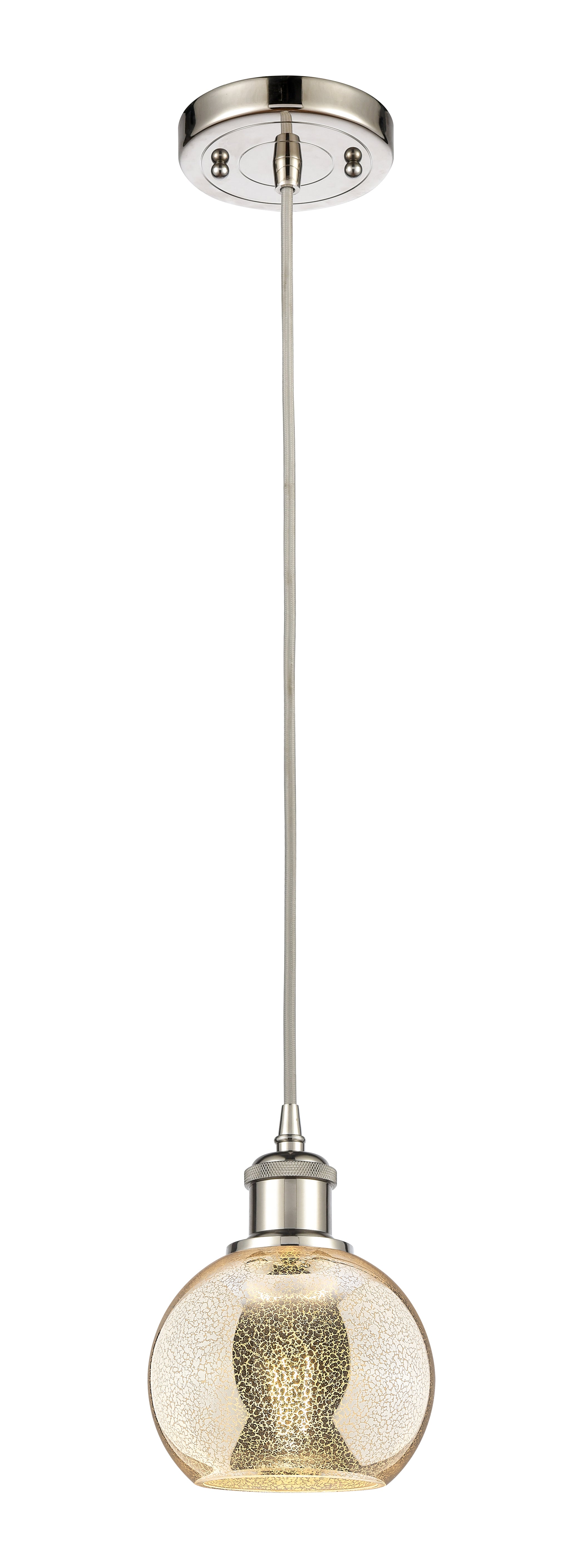 Ballston Mini Pendant Antique Brass Finish