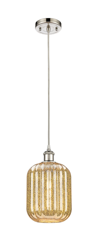 Ballston Mini Pendant Antique Brass Finish