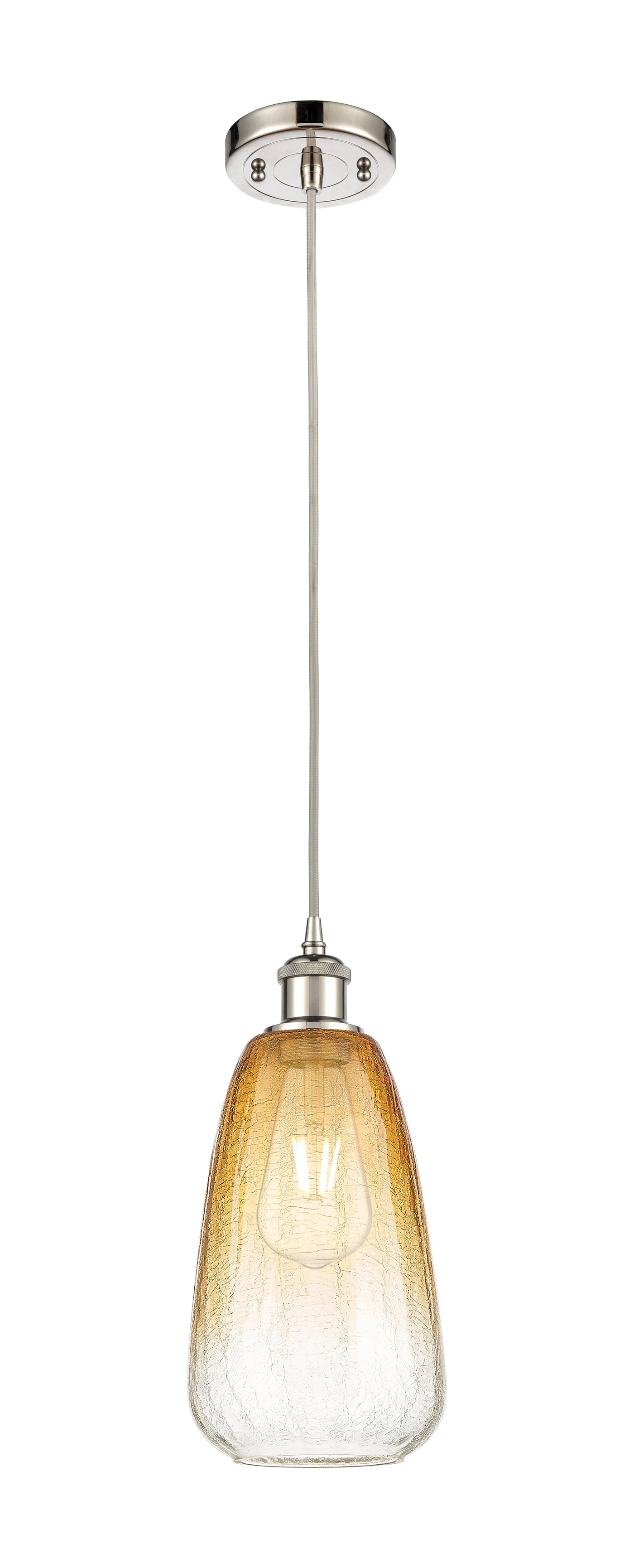 Ballston Mini Pendant Antique Brass 6 Inch