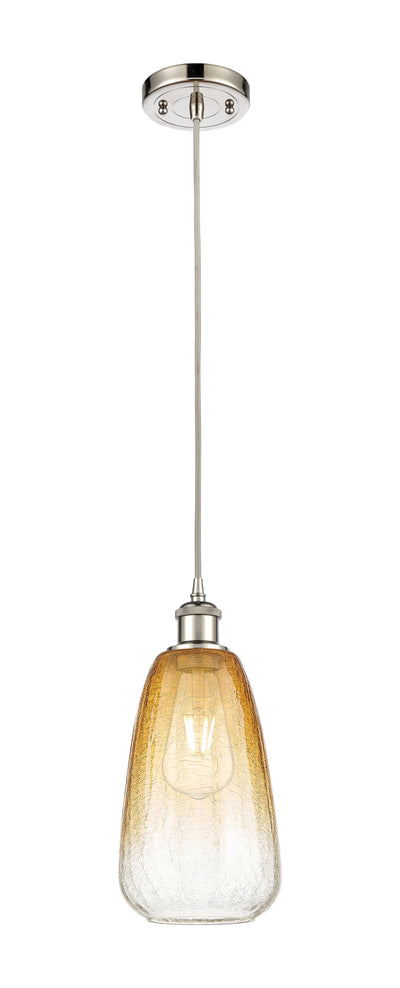 Ballston Mini Pendant Antique Brass 6 Inch